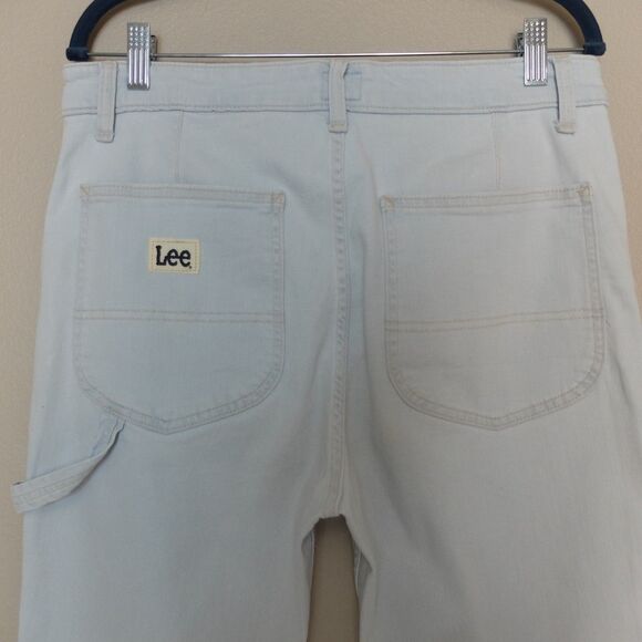 Lee Light Blue Wash Cropped Denim Jean Pants Size 14M - Picture 7 of 8